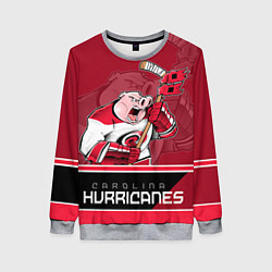 Свитшот женский Carolina Hurricanes, цвет: 3D-меланж