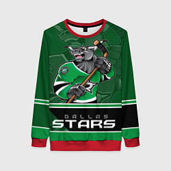 Свитшот женский Dallas Stars, цвет: 3D-красный