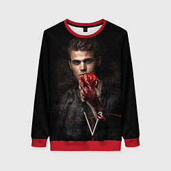 Свитшот женский Stefan Salvatore V3, цвет: 3D-красный