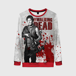 Свитшот женский Walking Dead: Deryl Dixon, цвет: 3D-красный