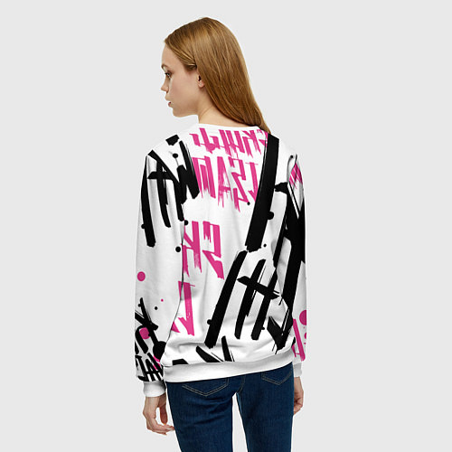 Женский свитшот Kai Wachi / 3D-Белый – фото 4