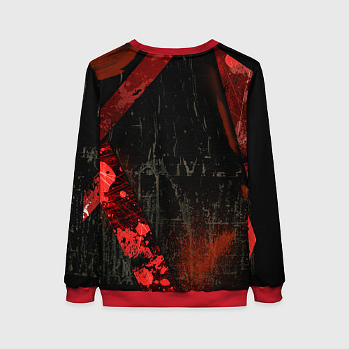 Женский свитшот CS:GO Survivor Z Style / 3D-Красный – фото 2