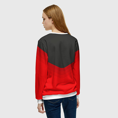 Женский свитшот Gambit Gaming Uniform / 3D-Белый – фото 4