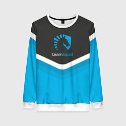 Свитшот женский Team Liquid Uniform, цвет: 3D-белый