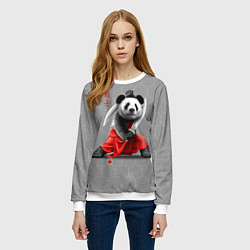 Свитшот женский Master Panda, цвет: 3D-белый — фото 2