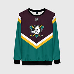 Свитшот женский NHL: Anaheim Ducks, цвет: 3D-черный