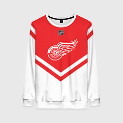 Свитшот женский NHL: Detroit Red Wings, цвет: 3D-белый