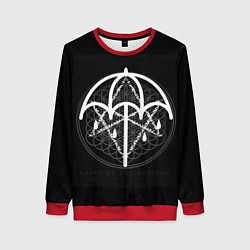 Свитшот женский BMTH: Rain Symbol, цвет: 3D-красный