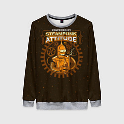 Женский свитшот Steampunk Attitude