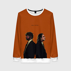 Свитшот женский Pulp Fiction, цвет: 3D-белый
