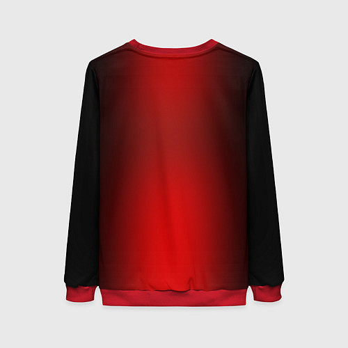 Женский свитшот Led Zeppelin: Red line / 3D-Красный – фото 2