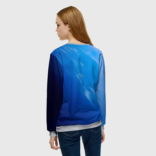 Женский свитшот Су 35 / 3D-Меланж – фото 4