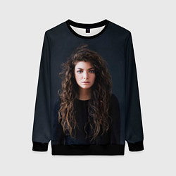 Свитшот женский Lorde, цвет: 3D-черный