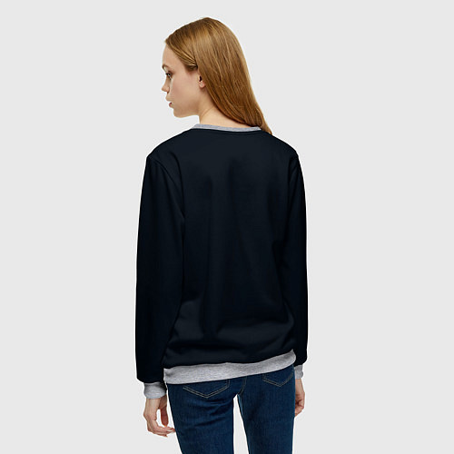 Женский свитшот Сектор Газа / 3D-Меланж – фото 4