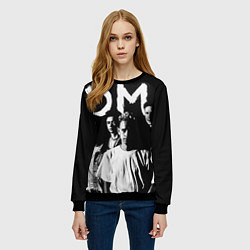 Свитшот женский Depeche mode: black, цвет: 3D-черный — фото 2