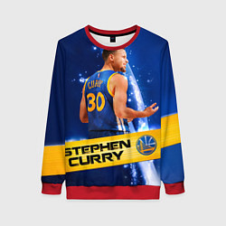 Свитшот женский Golden State Warriors 8, цвет: 3D-красный