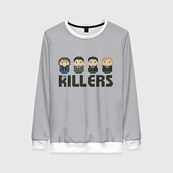 Свитшот женский The Killers Boys, цвет: 3D-белый