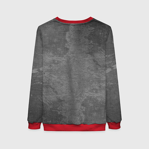 Женский свитшот Combichrist / 3D-Красный – фото 2