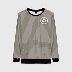 Свитшот женский Linkin Park: Grey style, цвет: 3D-черный