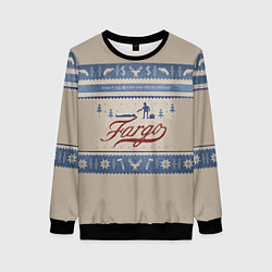 Свитшот женский Fargo Winter, цвет: 3D-черный
