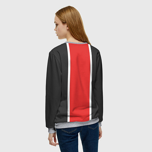 Женский свитшот Mass Effect: N7 / 3D-Меланж – фото 4