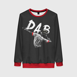 Свитшот женский Paul Pogba: Dab, цвет: 3D-красный