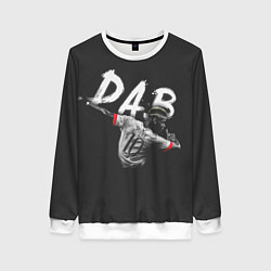 Свитшот женский Paul Pogba: Dab, цвет: 3D-белый