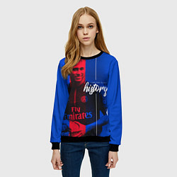 Свитшот женский Neymar History, цвет: 3D-черный — фото 2