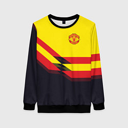 Женский свитшот Man United FC: Yellow style