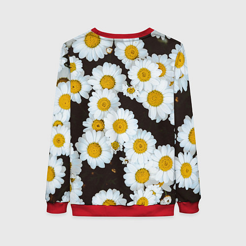 Женский свитшот Аромашки / 3D-Красный – фото 2