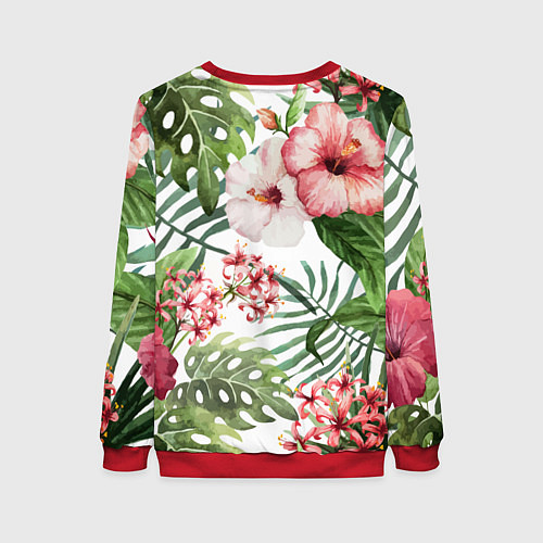 Женский свитшот Таинственный остров / 3D-Красный – фото 2