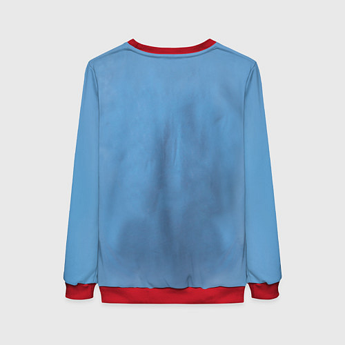 Женский свитшот Костюм врача / 3D-Красный – фото 2