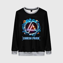 Свитшот женский Linkin Park: Engine, цвет: 3D-меланж