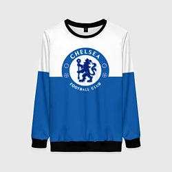 Свитшот женский Chelsea FC: Duo Color, цвет: 3D-черный