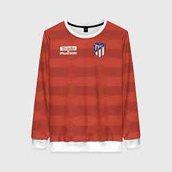 Женский свитшот Atletico Madrid: Red Ellipse