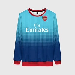 Свитшот женский Arsenal FC: Ozil Blue Away 17/18, цвет: 3D-красный