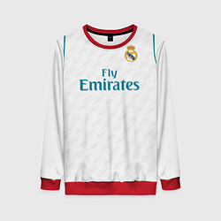 Свитшот женский Real Mardid FC: Asensio Home 17/18, цвет: 3D-красный