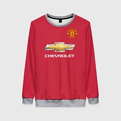 Свитшот женский Man UTD: Pogba Home 17/18, цвет: 3D-меланж