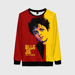 Свитшот женский Green Day: Billy Joe, цвет: 3D-черный