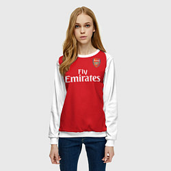 Свитшот женский FC Arsenal: Henry Home 17/18, цвет: 3D-белый — фото 2