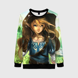 Свитшот женский Girl of Link, цвет: 3D-черный