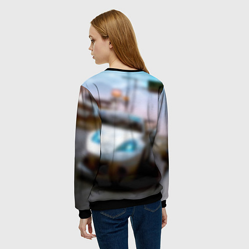 Женский свитшот NFS: Payback Chase / 3D-Черный – фото 4