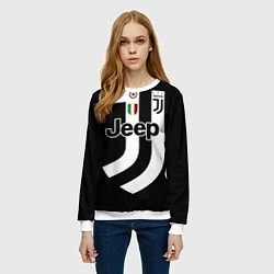 Свитшот женский FC Juventus: Dybala FIFA 2018, цвет: 3D-белый — фото 2