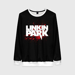 Свитшот женский Linkin Park: Drop of Blood, цвет: 3D-белый