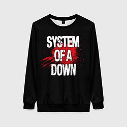 Женский свитшот System of a Down Blood