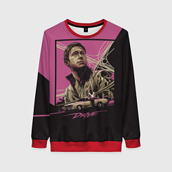 Свитшот женский Gosling Drive, цвет: 3D-красный