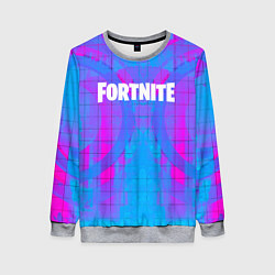 Свитшот женский Fortnite: Acid Neon, цвет: 3D-меланж