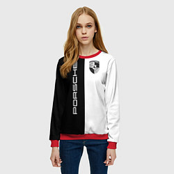 Свитшот женский Porsche Design, цвет: 3D-красный — фото 2