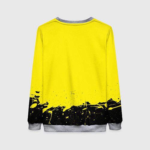 Женский свитшот GLHF / 3D-Меланж – фото 2