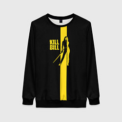 Свитшот женский Kill Bill, цвет: 3D-черный